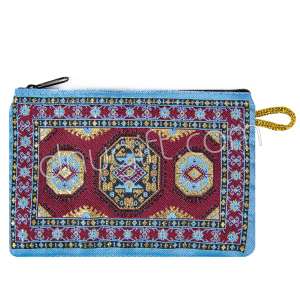 Turkish Kilim Patterned Woven Wallet 240