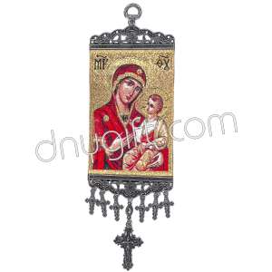 10 Cm Woven Religious Tapestry Wall Hanging Orthodox Catholic Icon 78