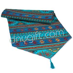 40x180 Turkish Luxury Patterned Turquois Runner 2244