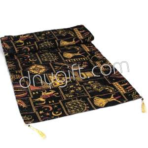 50x140 Black Luxury Runner 1254