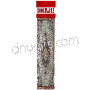 Turkish Design Silk Woven Bookmark 1