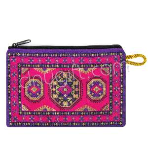 Turkish Kilim Patterned Woven Wallet 308