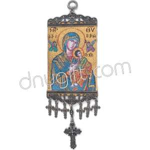 10 Cm Woven Religious Tapestry Wall Hanging Orthodox Catholic Icon71