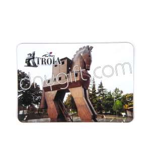 Troy Horse Picture Magnet 3