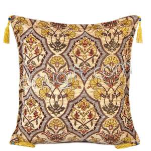 45x45 Kilim Desing Cream Turkish Cushion Cover 2246