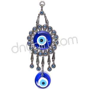 Abundant Turkish Evil Eyes Beaded Wall Hanging Ornament