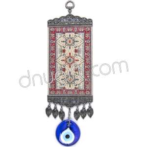 10 Cm Turkish Carpet Design Wall Hanging Ornament