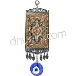 10 Cm Turkish Carpet Design Wall Hanging Ornament