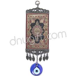 10 Cm Turkish Carpet Design Wall Hanging Ornament