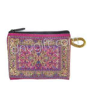 Small Woven Coin Purse 024