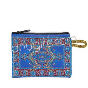 Kilim Desenli Mini Dokuma Cüzdan 036