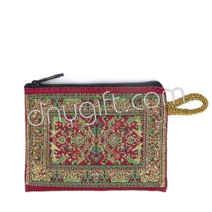 Small Woven Coin Purse 043