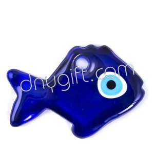 Turkish Designed Evil Eye In Big Fish Shape