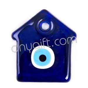 Turkish Designed Evil Eye In Home Shape