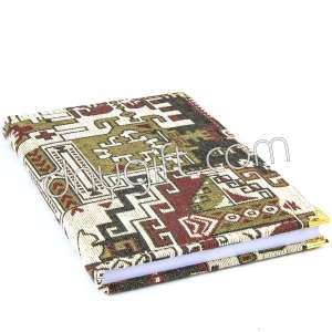 Turkish Patterned Woven Notebook