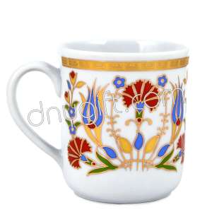 Porcelain Mug With Ottoman-Turkish Patterns E-2