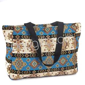 Double Pocketed Tapestry Turkish Beach Bag