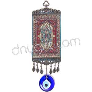 10 Cm Turkish Carpet Design Wall Hanging Ornament