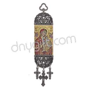 5 Cm Woven Religious Tapestry Wall Hanging Orthodox Catholic Icon 83