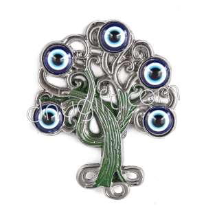 Turkish Design Metal Tree Of Life Shaped Fridge Magnets