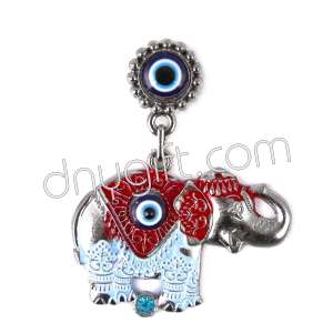 Turkish Design Metal Elephant Shaped Fridge Magnets