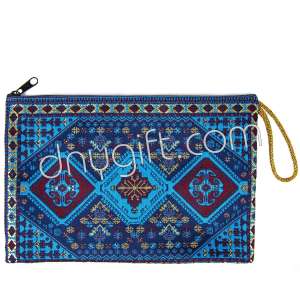 Woven Traditional Turkish Designed Passport Case With Zipper