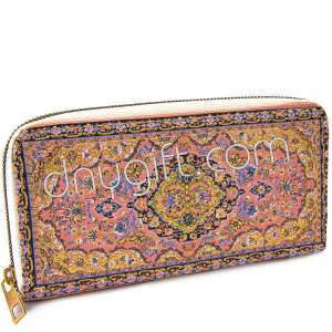 Turkish Patterned Women Woven Wallet Big Size