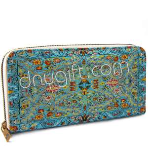 Turkish Patterned Women Woven Wallet Big Size