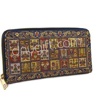 Turkish Patterned Women Woven Wallet Big Size