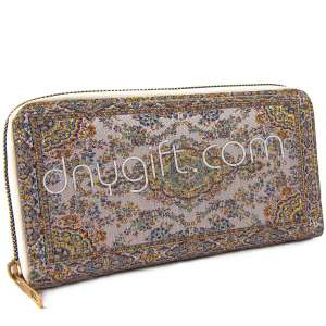 Turkish Patterned Women Woven Wallet Big Size