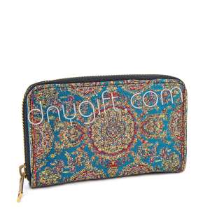 Turkish Patterned Women Woven Wallet Small Size