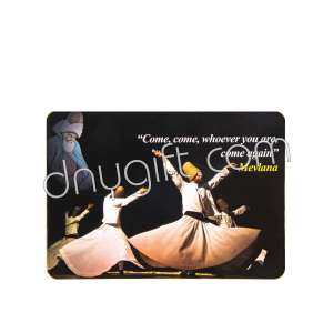 Picture Fridge Magnet Whirling Dervish 19