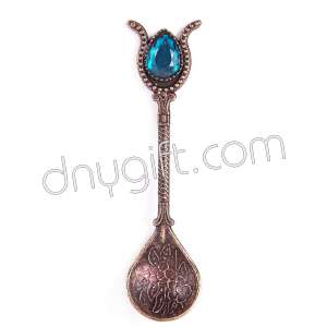 Turkish Copper Color Tea Spoon 