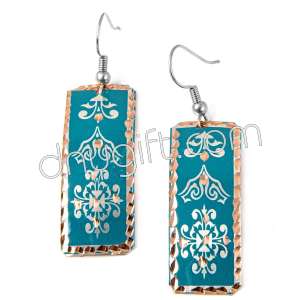 Turkish Design Copper Earrings 127