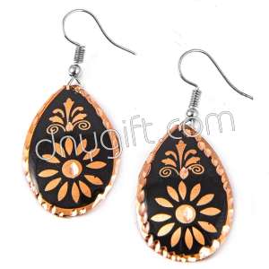 Turkish Design Copper Earrings 128