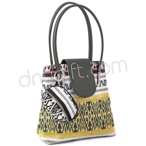 Wholesale Turkish Kilim Design Shoulder Bag With Wallet DnyGift