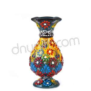 Turkish Ceramic Hyacinth Vase 15 Cm