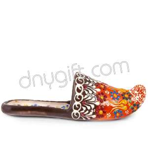 Turkish Big Sandal Ceramic Ornament 