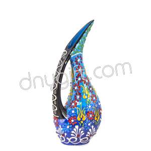 Turkish Pelican Ceramic Vase 20 Cm