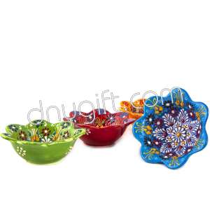 Seramik 15 cm Papatya Kase