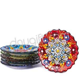 Seramik 12 cm Dantel Tabak