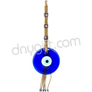 18 Cm Turkish Evil Eye Thick Corded Wall Hanging Ornament