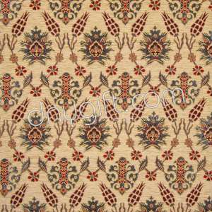 Chenille Kilim Fabric Cream 2214