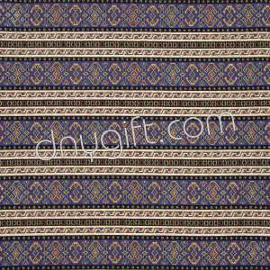 Kilim Patterned Thin Gobelin In Purple-black