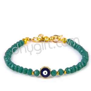 Crystal Turkish Bracelet Withe Evil Eye