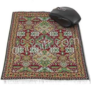 Miniature Turkish Carpet Woven Mouse Pad