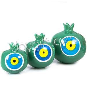 Triplet Turkish Pomagranate Green Set