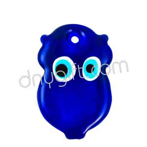 Turkish Evil Eye In Owl Shape
