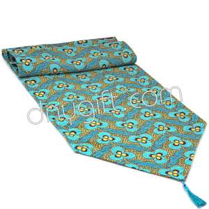 40x180 Turkish Patterned Turquois Runner 