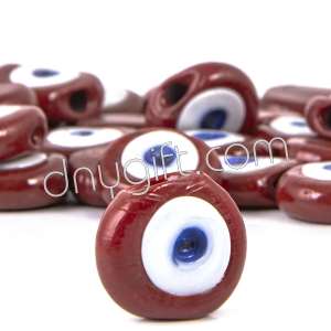 Steer Eye Turkish Claret Red Evil Eye